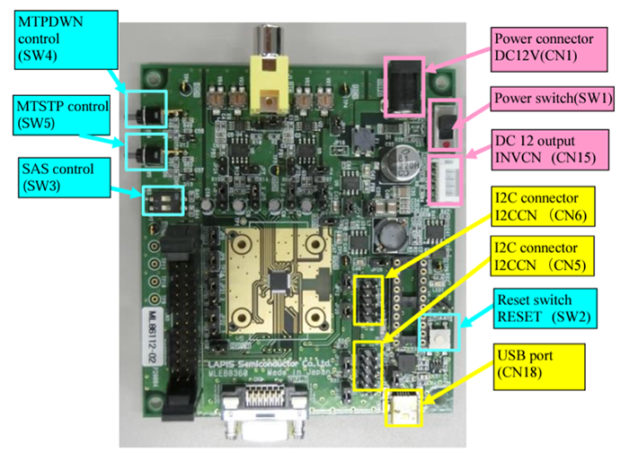 Location Circuit - ROHM Semiconductor MLEB8360 Evaluation Board